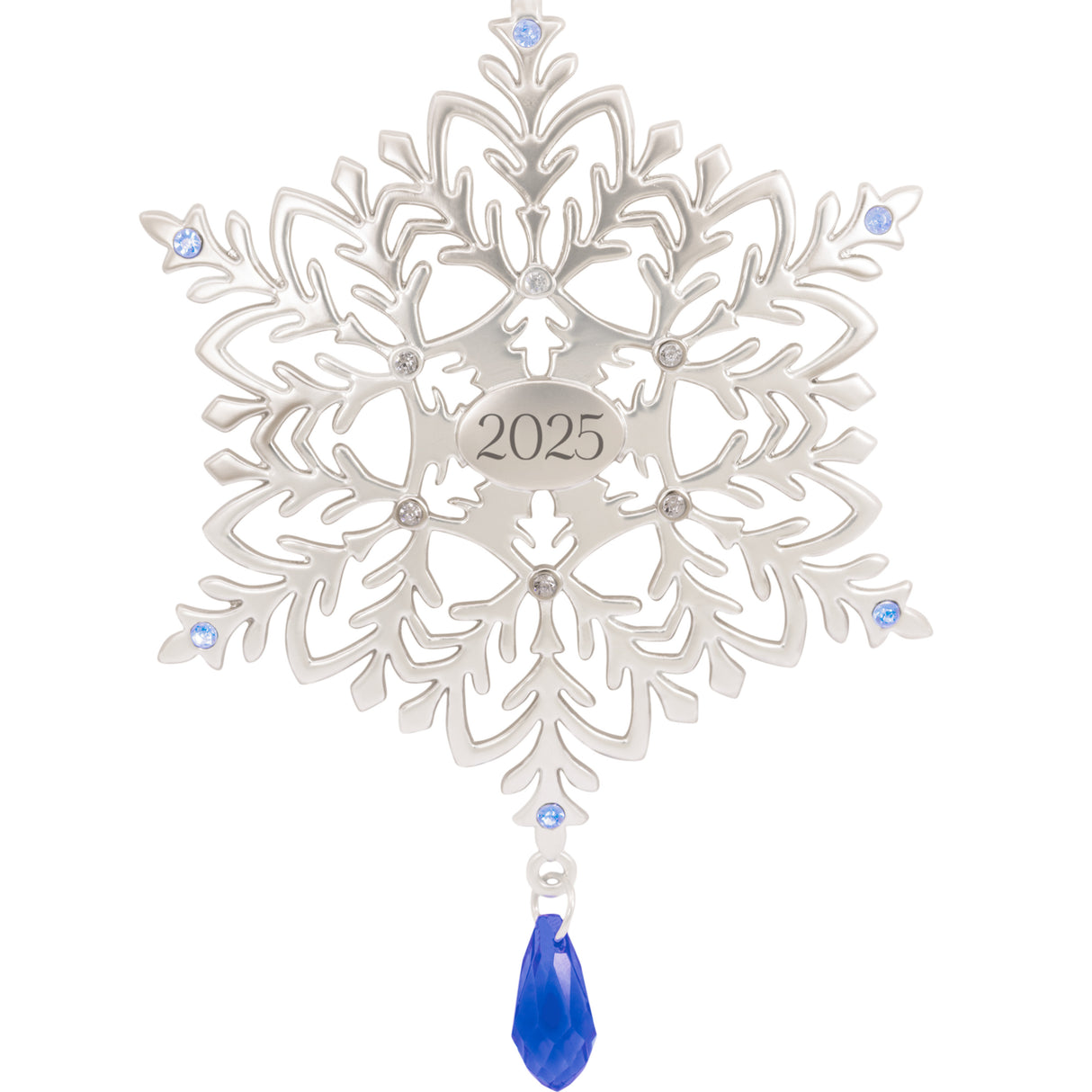 Hallmark Christmas Ornament (Snowflake 2025, Metal)