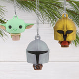 Hallmark Mini Christmas Ornaments (Star Wars: The Mandalorian, Shatterproof), Set of 6