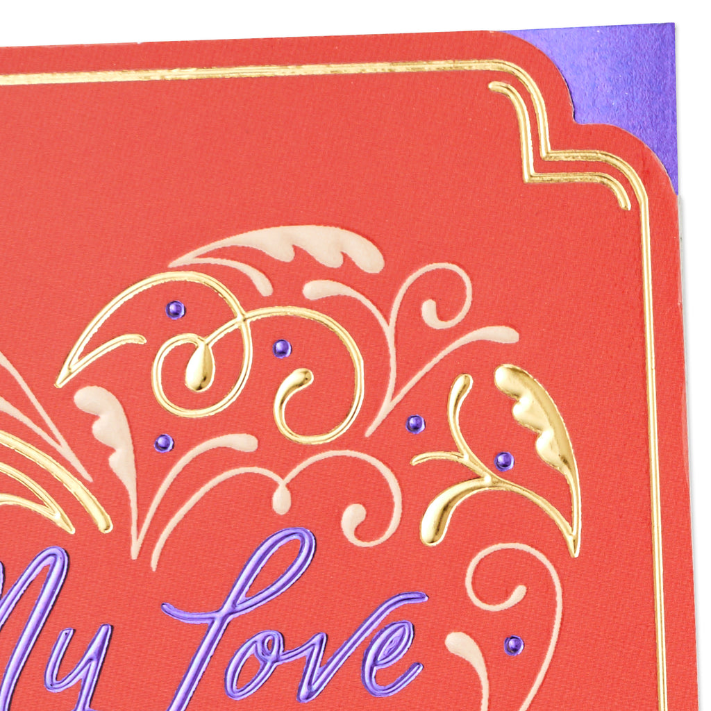 Hallmark Anniversary Card, Love Card, Romantic Birthday Card for Women (Best Thing That Ever Happened to Me)