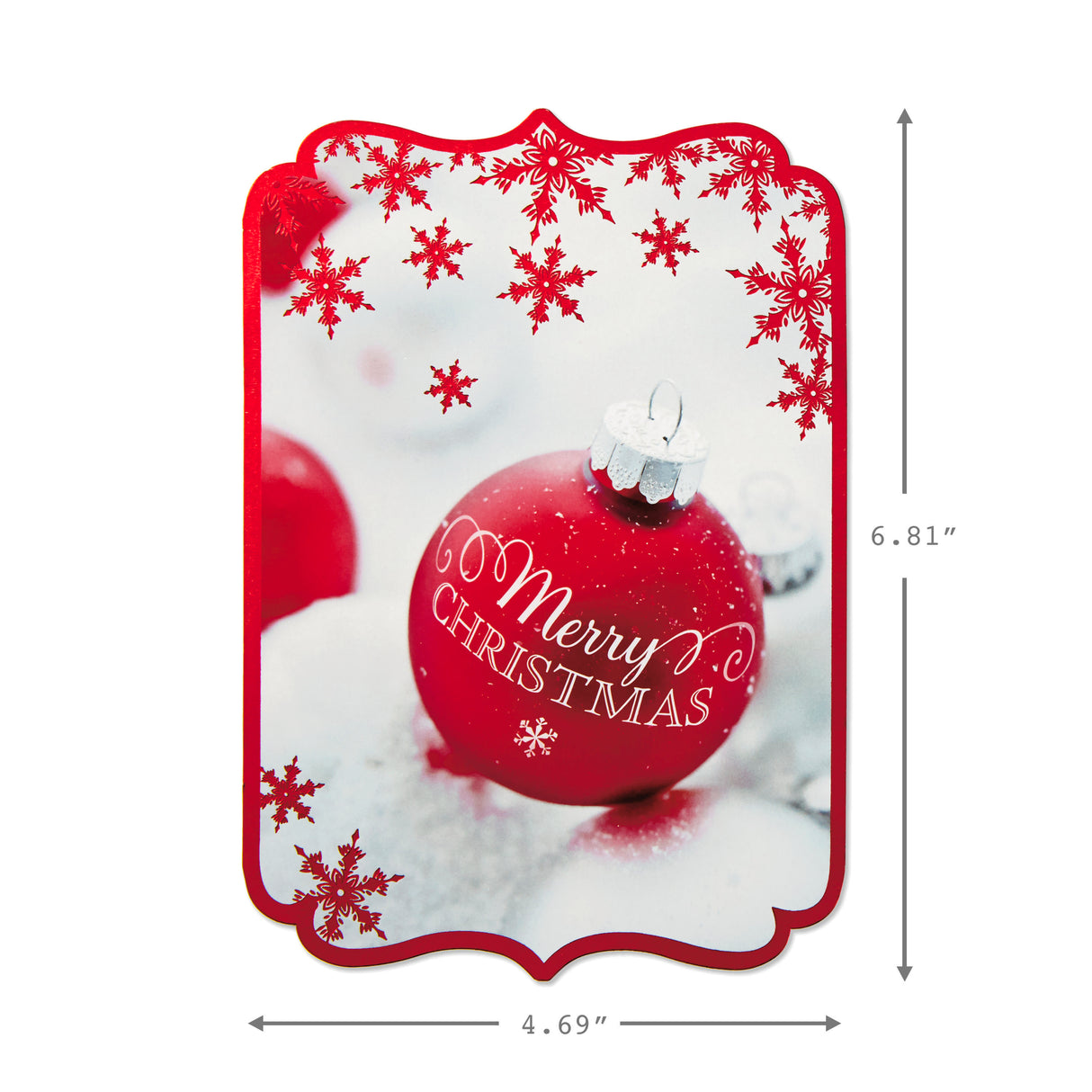 Christmas Boxed Card Assortment, Ornament and Stocking (40 Cards with Envelopes and Gold Seals)