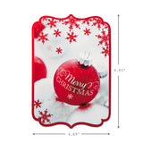 Christmas Boxed Card Assortment, Ornament and Stocking (40 Cards with Envelopes and Gold Seals)