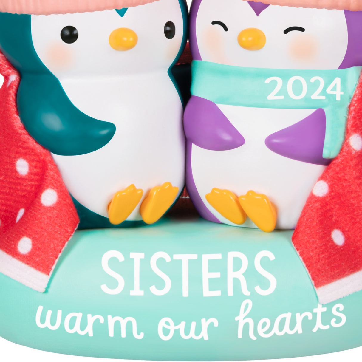 Keepsake Christmas Ornament 2024, Sisters Warm Our Hearts 2024, Family Gifts