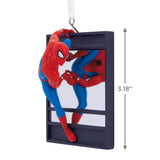 Marvel Spider-Man on Window Christmas Ornament