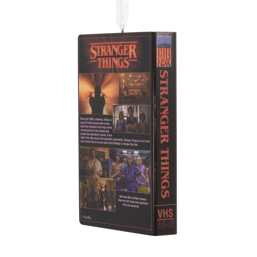 Netflix Stranger Things Retro Video Cassette Case Ornament