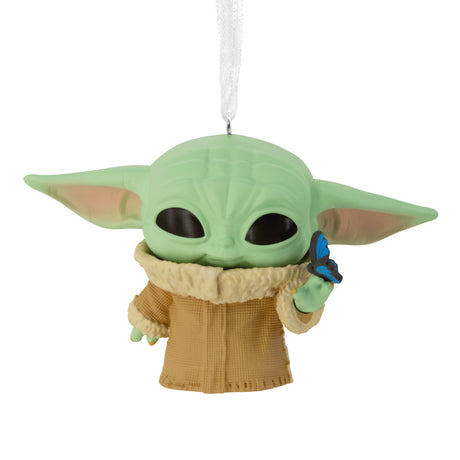 Star Wars: The Mandalorian Grogu With Butterfly Funko POP! Christmas Ornament, May the 4th