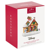 Keepsake Christmas Ornament 2024, Disney Mickey Mouse The Merriest House in Town Musical With Light, Gifts for Disney Fans