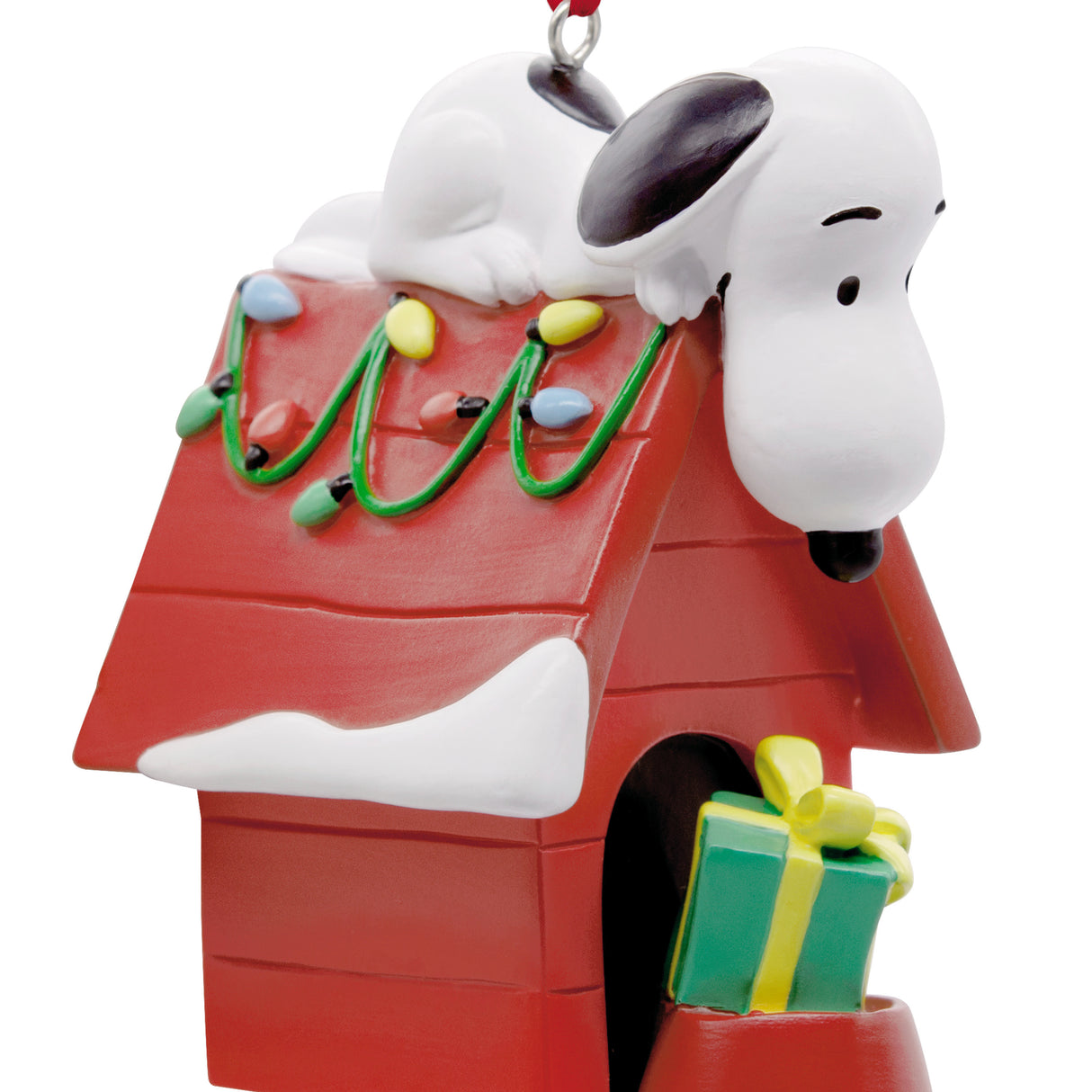 Hallmark Christmas Ornament (Peanuts Snoopy on Holiday Doghouse)