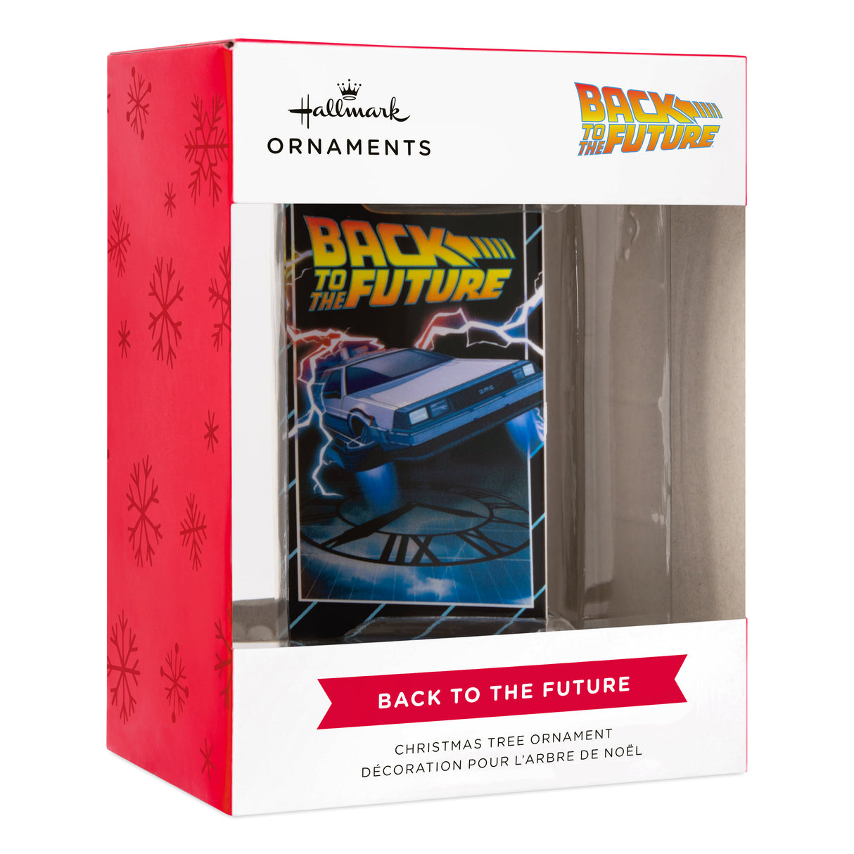 Back to the Future Retro Video Cassette Case Christmas Ornament