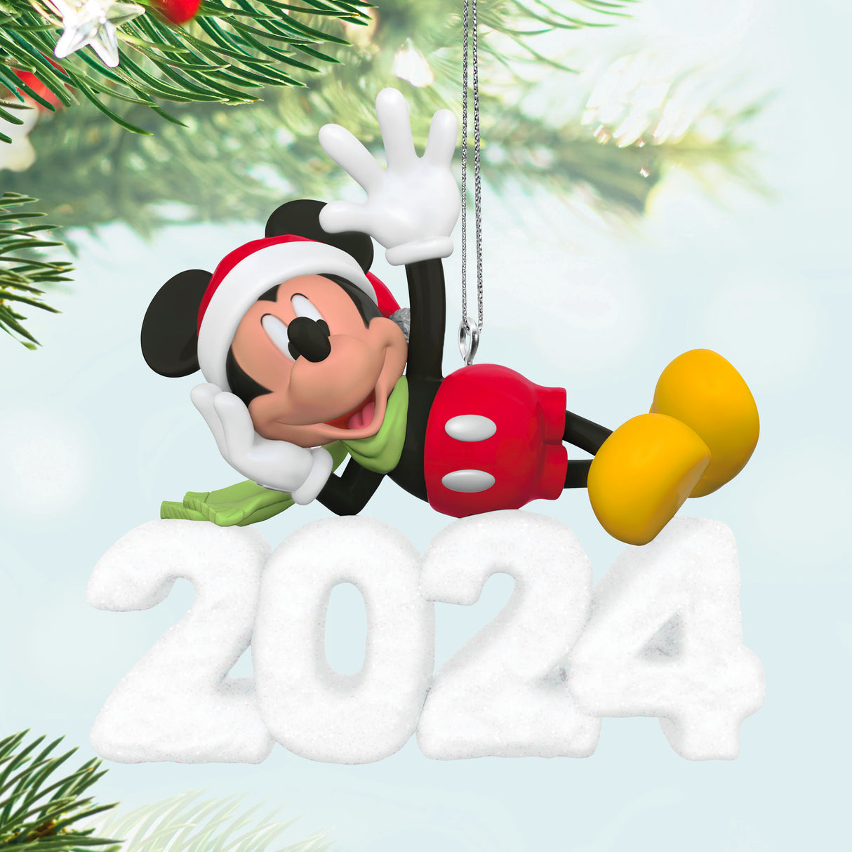 Keepsake Christmas Ornament 2024, Disney Mickey Mouse A Year of Disney Magic 2024, Gifts for Disney Fans