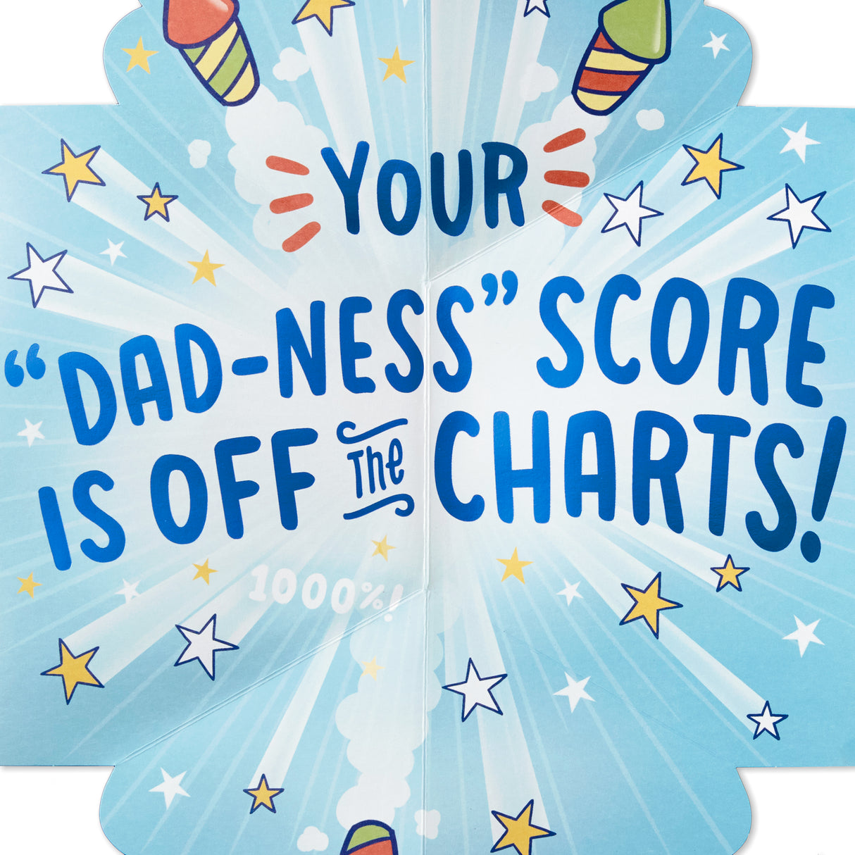 Funny Pop Up Fathers Day Card for Dad from Son or Daughter (You've Got it All)