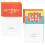 Birthday Cards Assortment, 36 Cards with Envelopes (Cake, Ice Cream, Balloons)