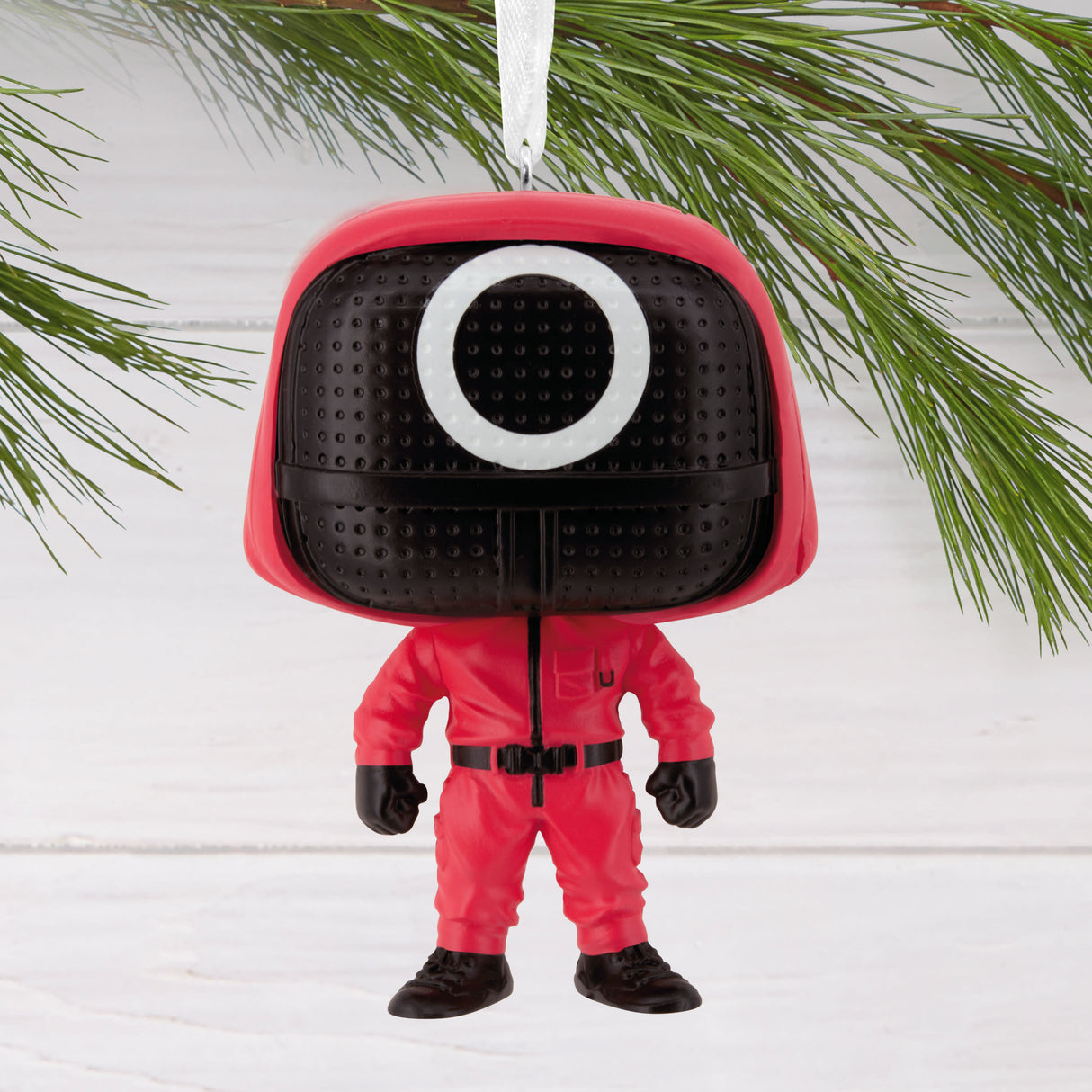 Squid Game Masked Worker Funko POP! Christmas Ornament