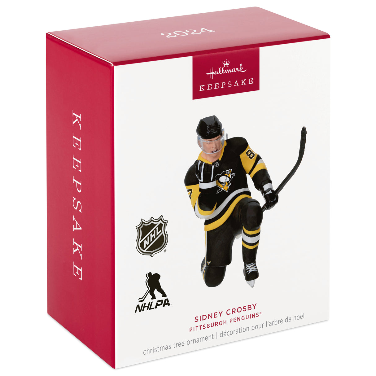 Keepsake Christmas Ornament 2024, NHL Pittsburgh Penguins Sidney Crosby, Gifts for Sports Fans