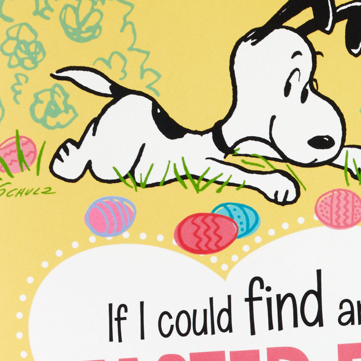 Peanuts® Snoopy Lots of Love Funny Pop-Up Easter Card