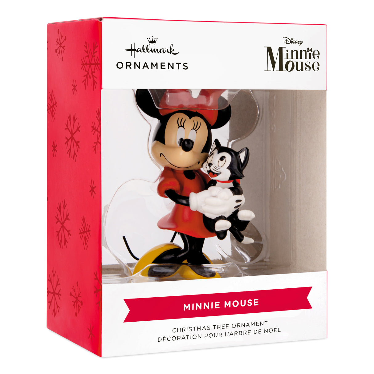 Disney Minnie Mouse Holding Kitten Christmas Ornament