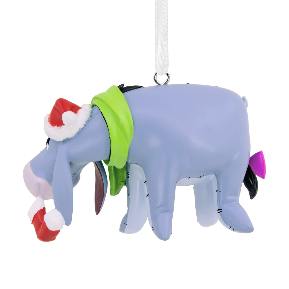 Hallmark Christmas Ornament (Disney Winnie the Pooh Eeyore With Stocking)