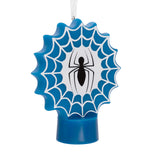 Marvel Spider-Man Face on Web Christmas Ornament With Light