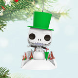 Keepsake Christmas Ornament 2024, Disney Tim Burton's The Nightmare Before Christmas Jack Skellington Snowman Funko POP!, Gifts for Disney Fans