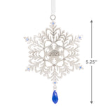 Hallmark Christmas Ornament (Snowflake 2025, Metal)