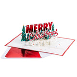 Hallmark Signature Paper Wonder Pop Up Christmas Card (Merry Christmas)