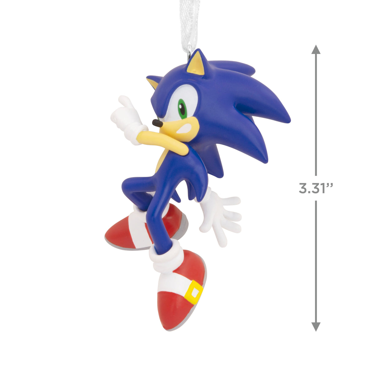 Sonic the Hedgehog Action Pose Christmas Ornament