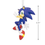 Sonic the Hedgehog Action Pose Christmas Ornament