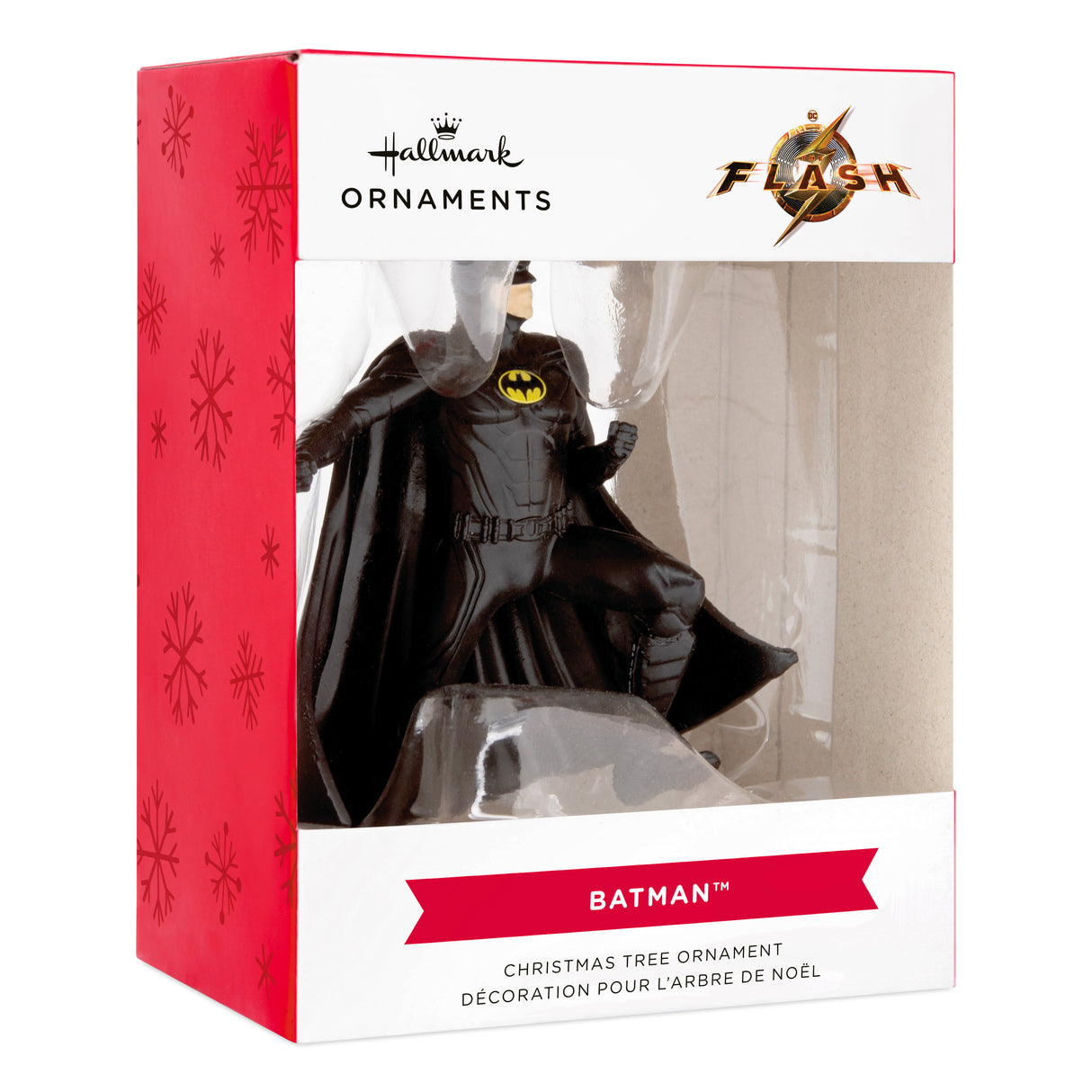 Hallmark DC The Flash Batman Christmas Ornament