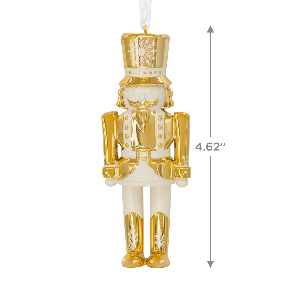 Hallmark Christmas Ornament (Signature Gold Nutcracker)