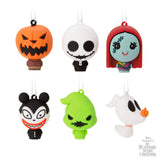 Disney Tim Burton's The Nightmare Before Christmas 1" Miniature Shatterproof Christmas Ornaments, Set of 6 Mini Ornaments, Shatterproof