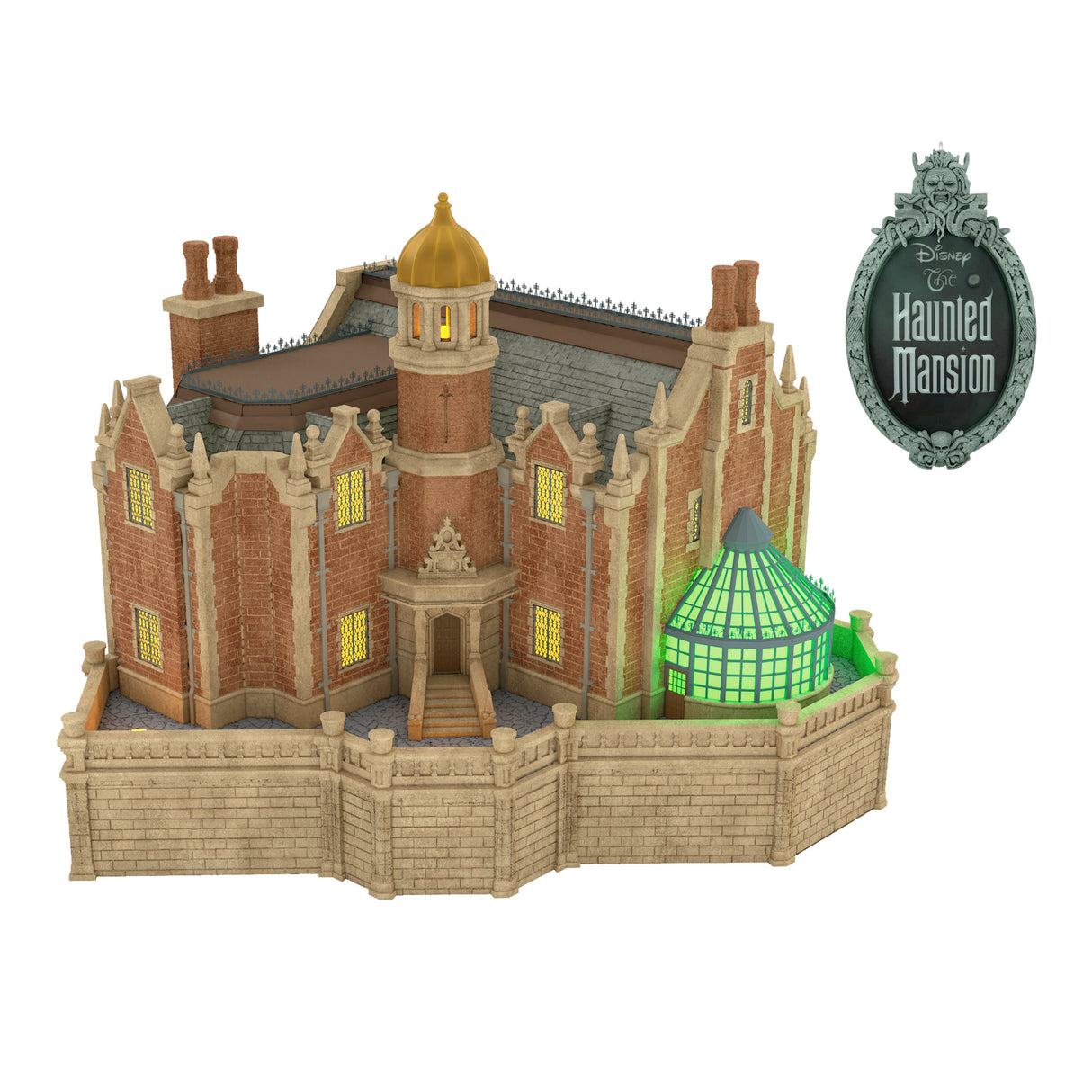 Hallmark Keepsake Christmas Tree Topper (Disney The Haunted Mansion Collection The Haunted Mansion Musical With Light)