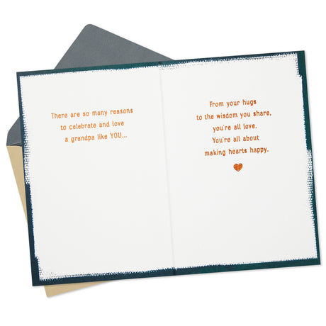 Hallmark Father's Day Card for Grandpa (So Many Reasons to Celebrate You)