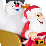 Keepsake Christmas Ornament 2024, Frosty the Snowman Frosty and Santa, Christmas Movie Gifts