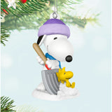 Hallmark Keepsake 1" Mini Christmas Ornament (Peanuts Winter Fun With Snoopy)