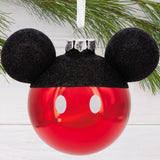 Disney Mickey Mouse Icon Christmas Ornament, Blown Glass