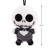 Hallmark Christmas Ornament (Disney Tim Burton's The Nightmare Before Christmas Jack Skellington, Plush Fabric)