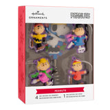 Peanuts Mini Christmas Tree Topper and Ornaments, Set of 5