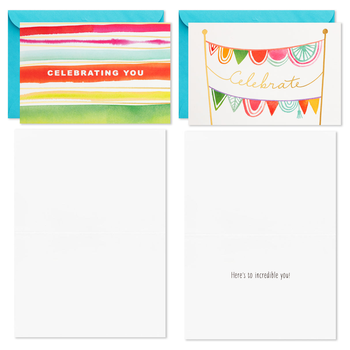 Birthday Cards Assortment, 36 Cards with Envelopes (Celebrate)