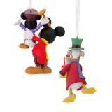 Disney Mickey's Christmas Carol Christmas Ornaments, Set of 2