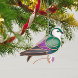 Keepsake Christmas Ornament 2024, The Beauty of Birds Violet-Green Swallow