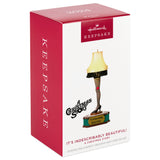 Keepsake Christmas Ornament 2024, A Christmas Story It's Indescribably Beautiful! With Light, Christmas Movie Gifts