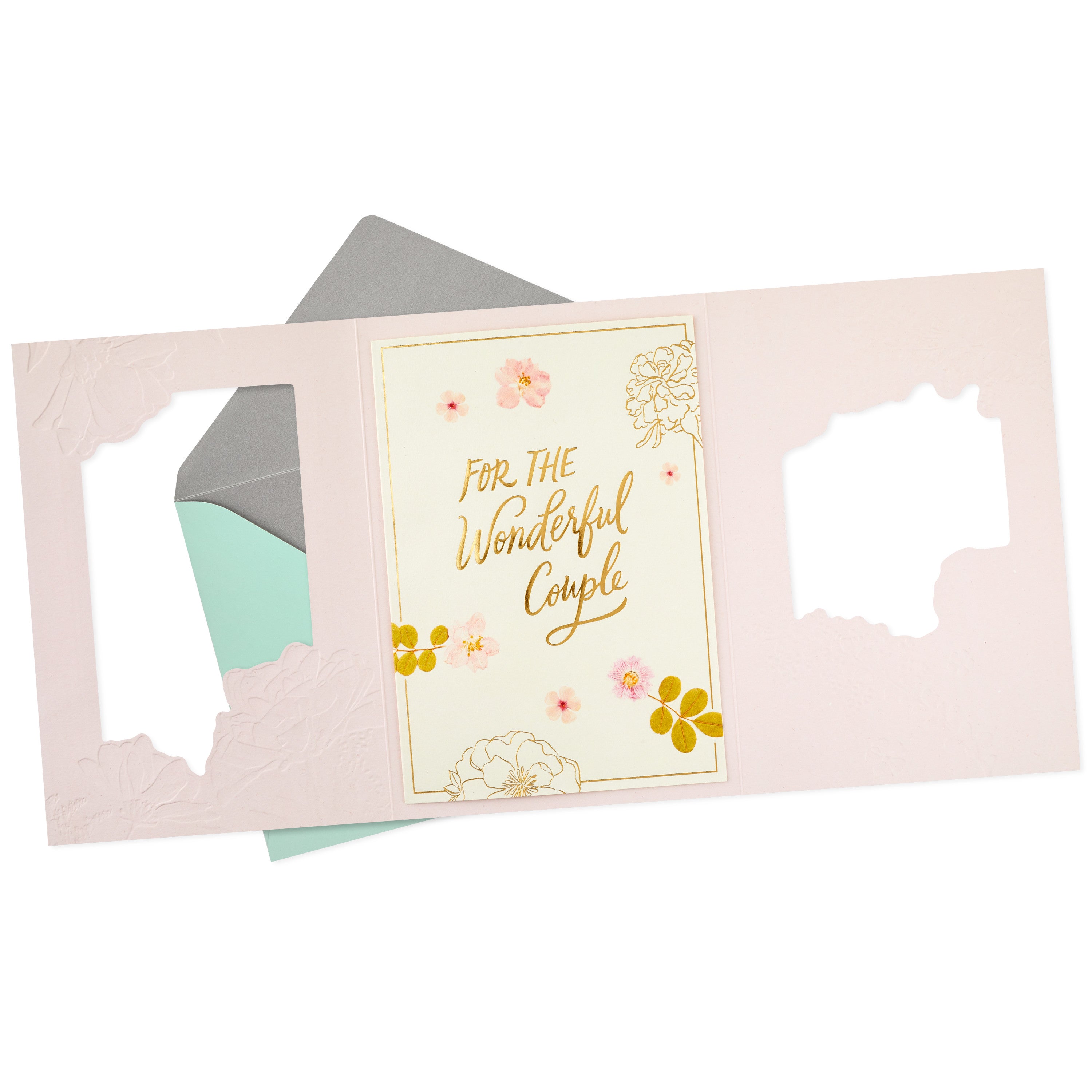 Hallmark Wedding Card, Bridal Shower Card, Engagement Card (Wonderful Couple)