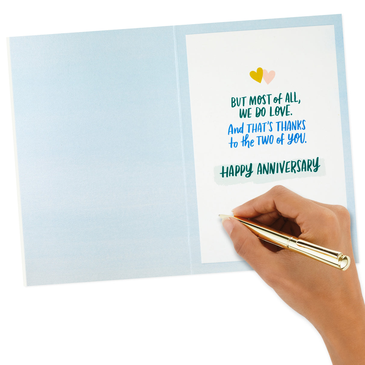 Hallmark Anniversary Card for Parents (Fun, Family, Faith in Each Other)