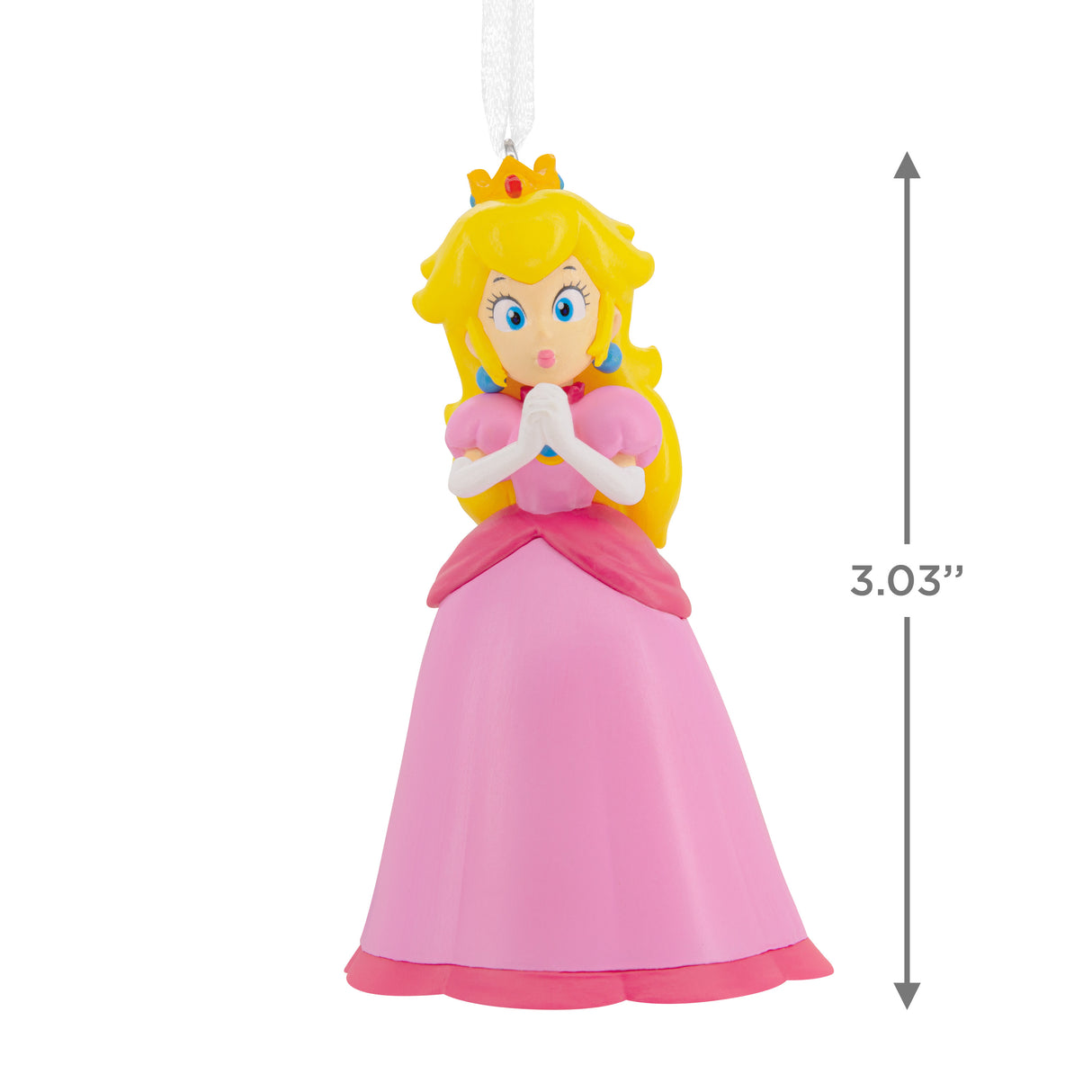 Nintendo Super Mario Princess Peach Christmas Ornament