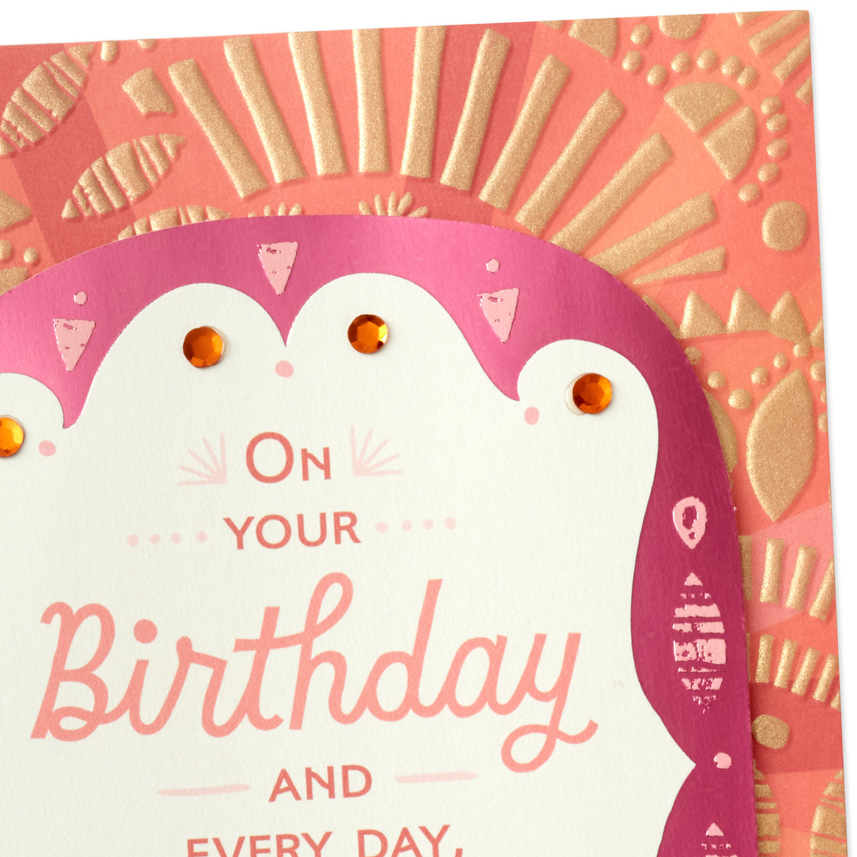 Mahogany Birthday Card for Daughter (I Celebrate You)