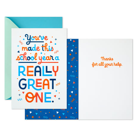 Pack of 2 Thank You Cards, Teachers are Magic (Teacher Appreciation, Coach Appreciation)