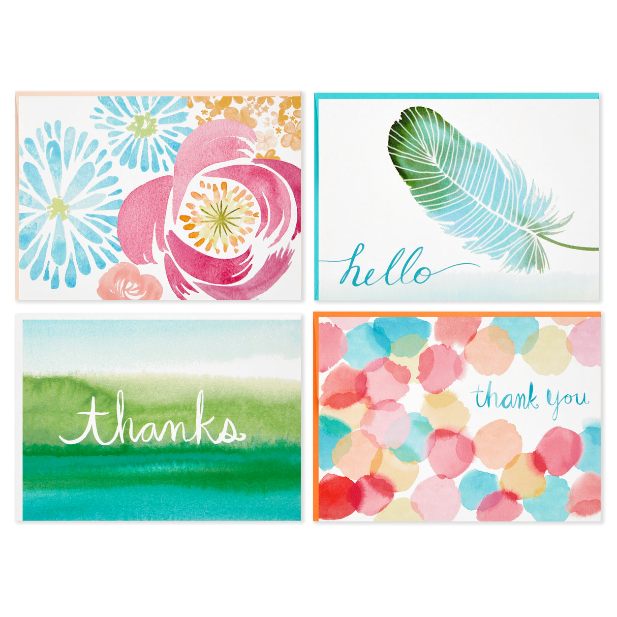 Blank Cards (Watercolor Designs, 40 Cards with Envelopes)