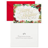 Boxed Holiday Cards, Festive Greenery (40 Cards and Envelopes)