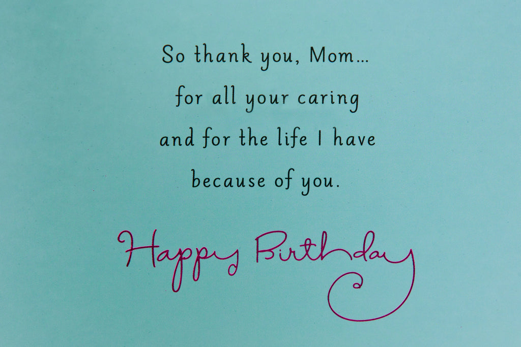 Birthday Card for Mom (Thank You, Mom)