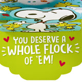 Peanuts Pop Up Mothers Day Card from Son or Daughter (Snoopy and Woodstock)