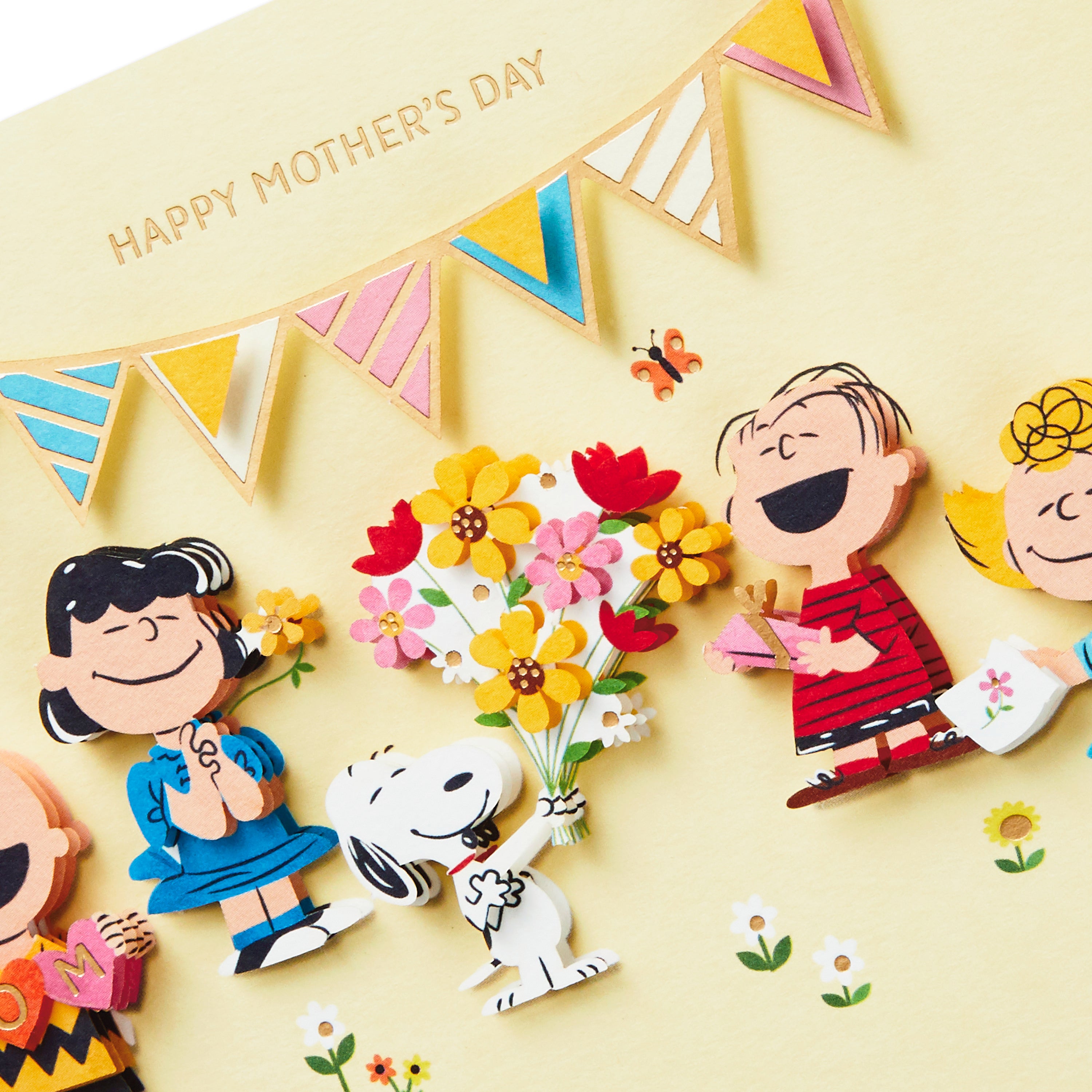 Signature Peanuts Mothers Day Card from Son or Daughter (Every Happy Thing)